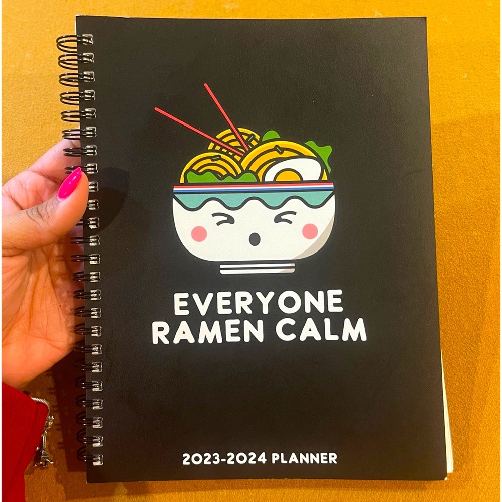 Ramen Calm Planner/ Agenda Book